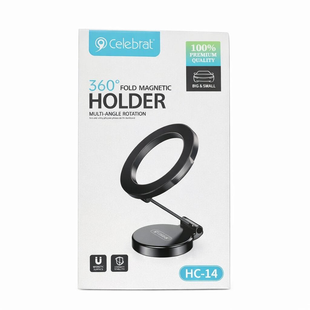 Support téléphone voiture magnétique HC-14 CELEBRAT – Image 2